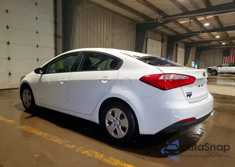 2016 Kia Forte Lx from USA, damaged, VIN KNAFK4A60G5617536